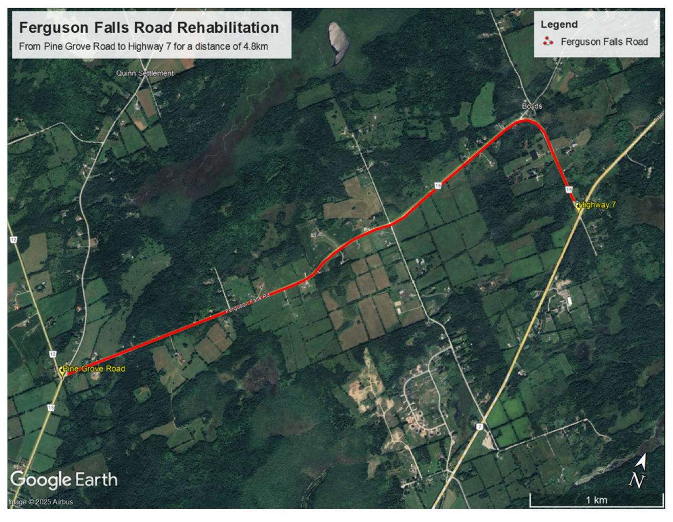 Fergusson Falls Road Rehabillitation